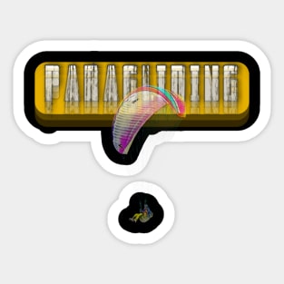 Paragliding Sticker